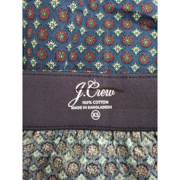 J.Crew Men’s Printed Cotton Boxers Blue Diamond Pattern NWT Size XS - Picture 5 of 7
